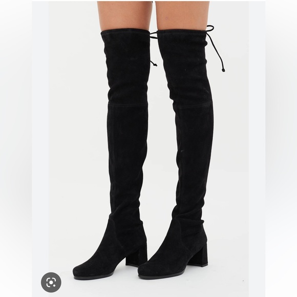 STUART WEITZMAN TIELAND OVER THE KNEE BOOTS - Picture 2 of 14